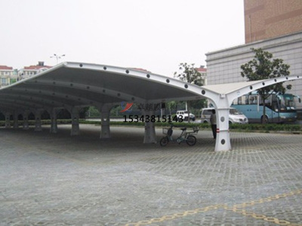 涇源膜結(jié)構【充電站防雨篷】停車棚設計安裝